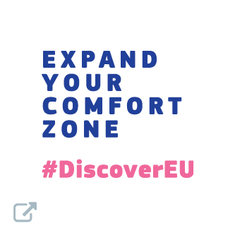 Logo DiscoverEU – Zum Programm